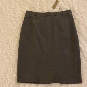 Jcrew charcoal grey Pencil skirt